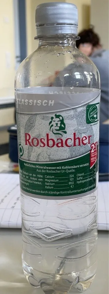 Rosbacher Mineralwasser