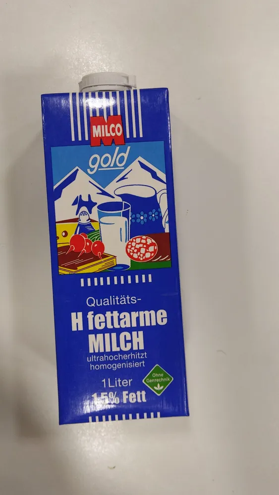 Qualitäts-H fettarme Milch