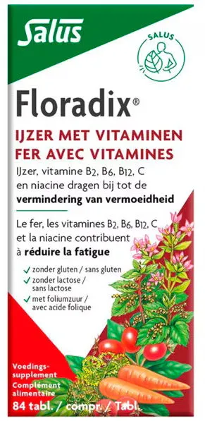 Salus Floradix Ijzer Tabletten