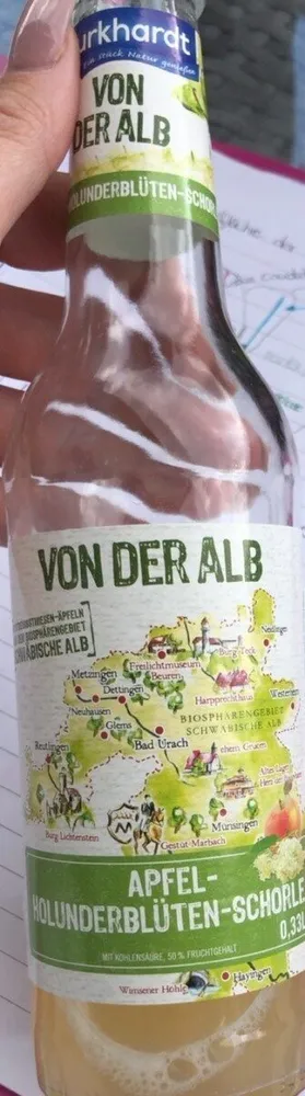 Apfel-Holunderblüten- Schorle