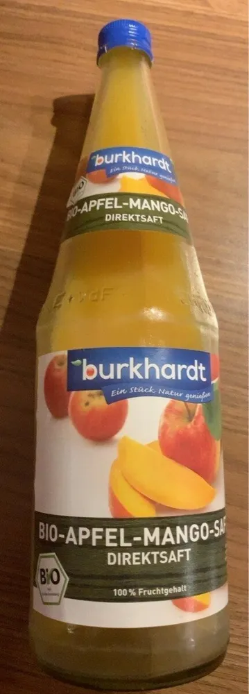 Bio-Apfel-Mango-Saft