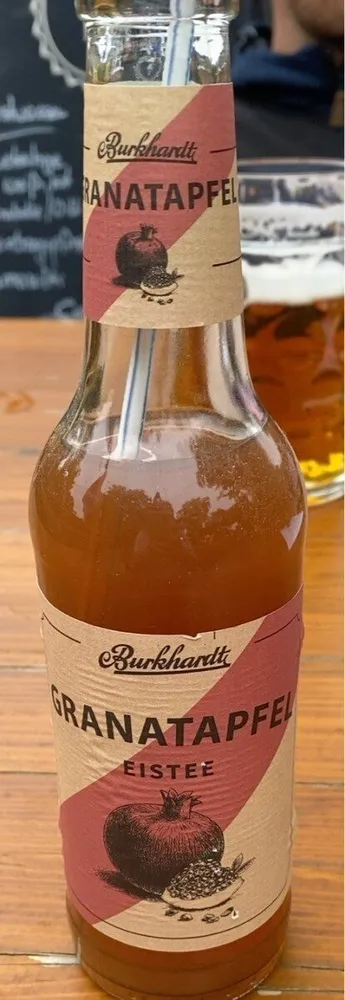 Granatapfel Eistee