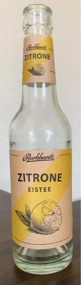 Eistee zitrone