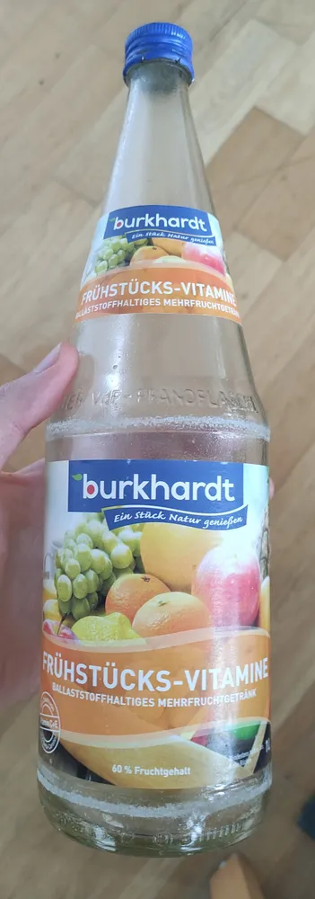 Frühstücks-Vitamine (Ballaststoffhaltiges Mehrfruchtgetränk)