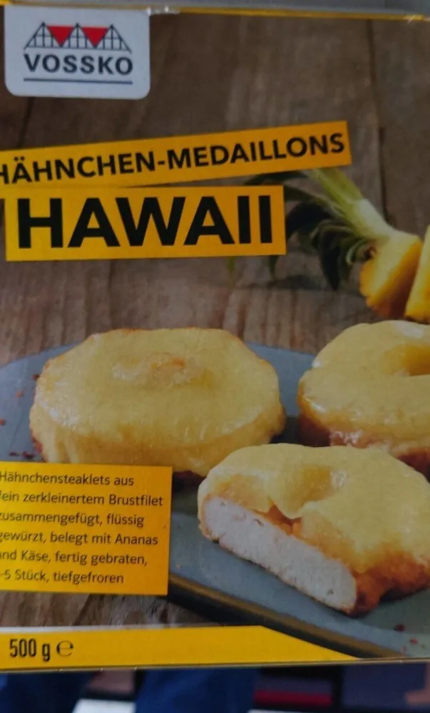 Hähnchen-Medaillons Hawaii