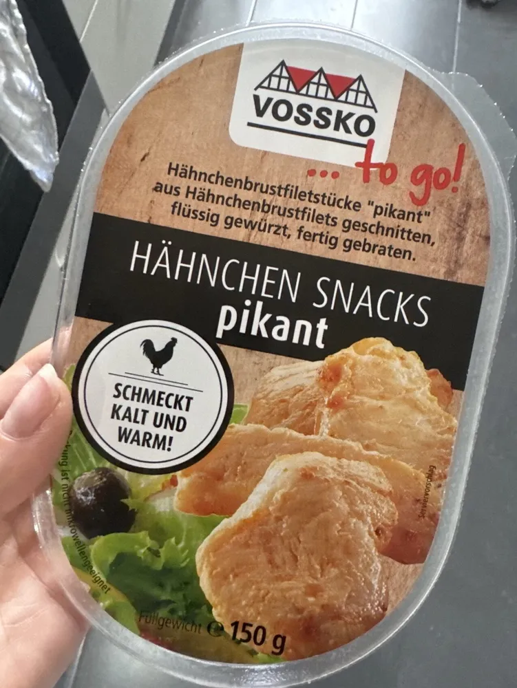 Hähnchen Snacks Pikant