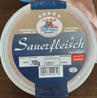 Sauerfleisch rustikal