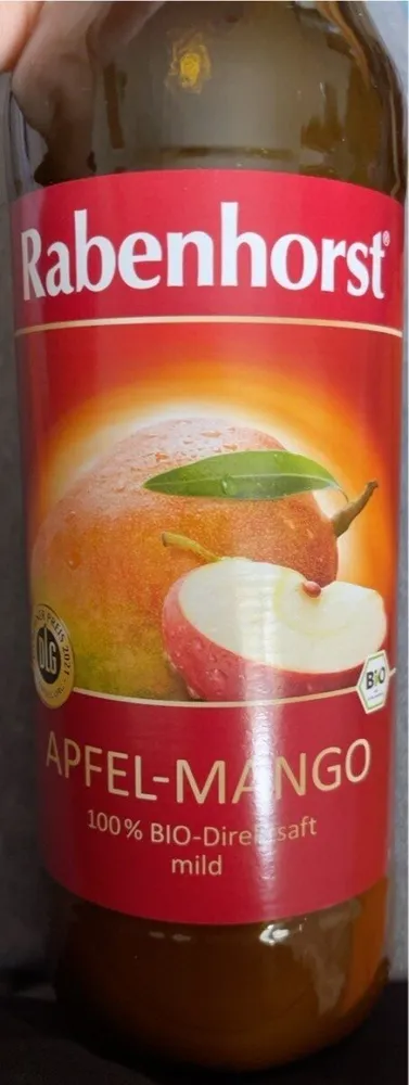 Apfel-Mango 100% BIO-Direktsaft mild
