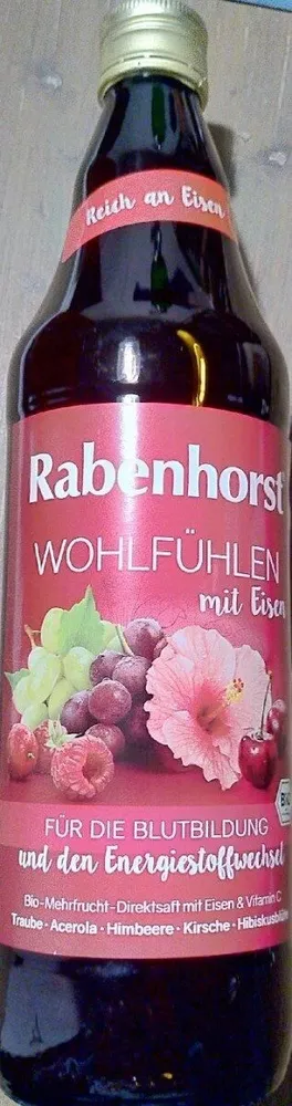 Mehrfrucht-Direktsaft - Wohlfühlen mit Eisen