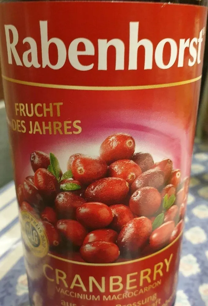 Cranberrysaft