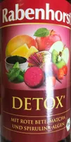 Rabenhorst Detox Mit Rote Bete, Matcha Und Spirulina-algen