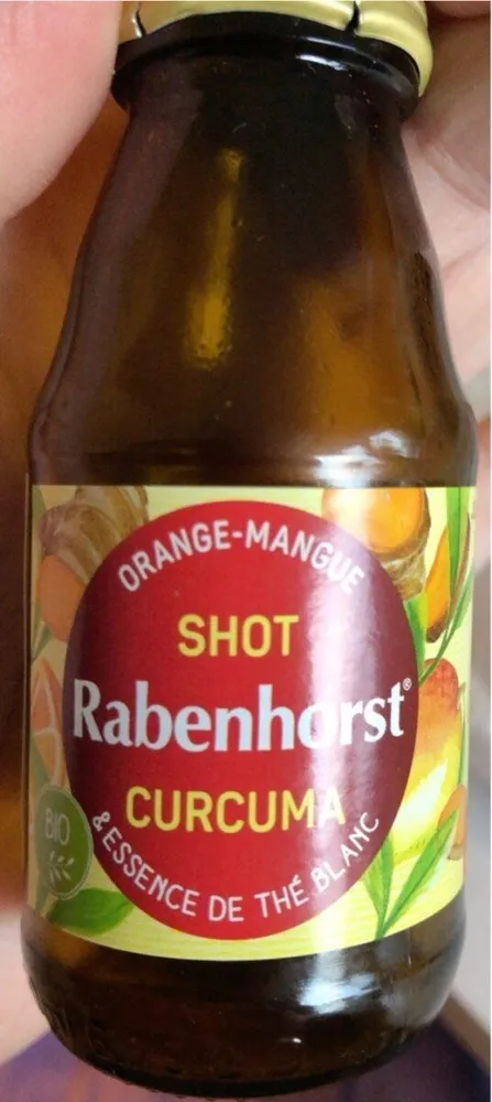 Shot curcuma orange-mangue