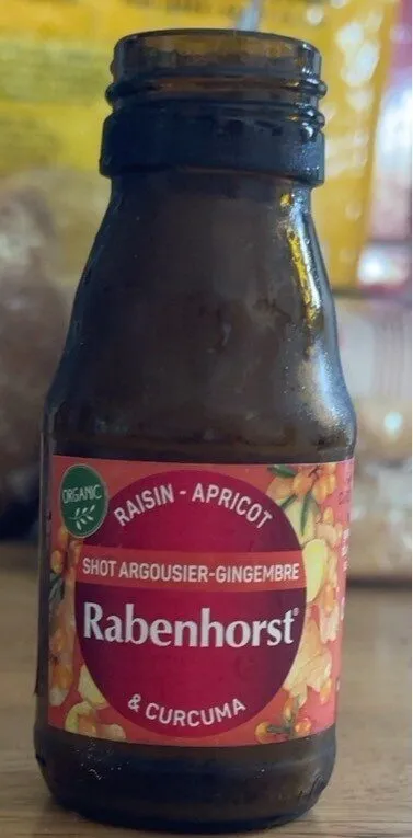 Shot argousier -gingembre