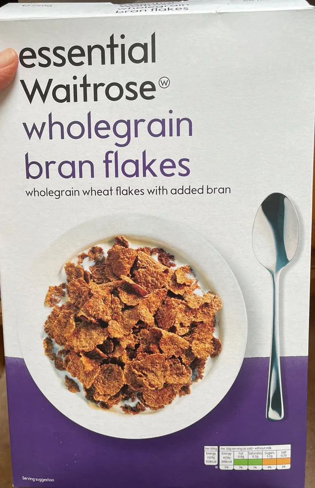 Wholegrain bran flakes