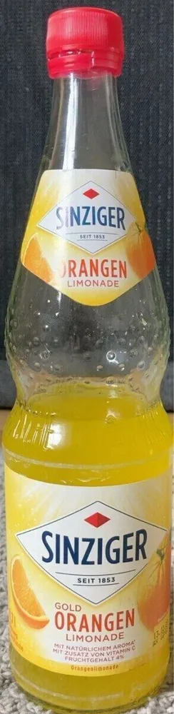 Gold Orangen Limonade