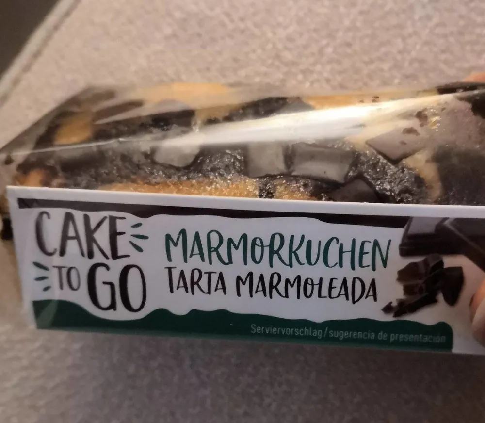 Tarta marmoleada