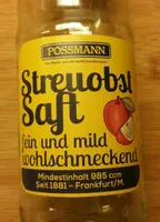 Streuobst Saft, fein und mild