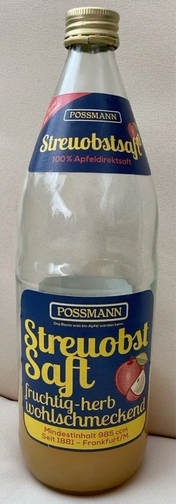 Streuobst Saft