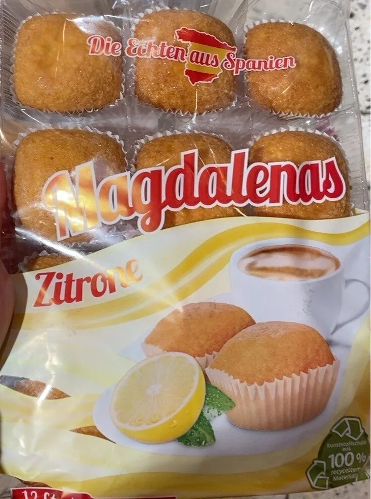 Magdalenas - Zitrone