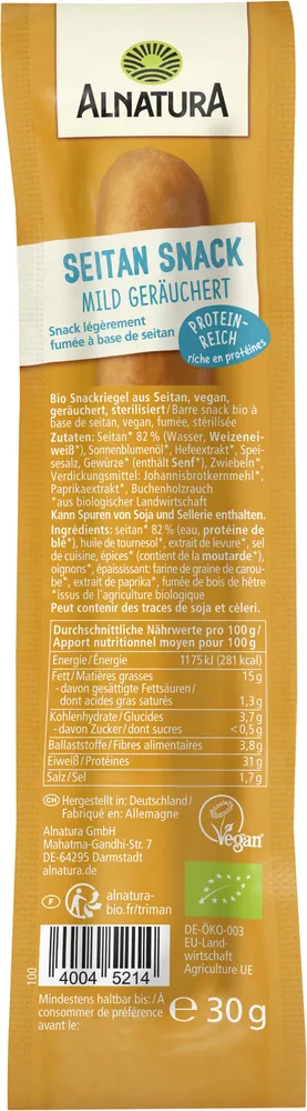 Veganer Snack Mild (haltbar)