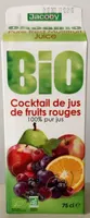Cocktail de jus de fruits rouges 100 % pur jus