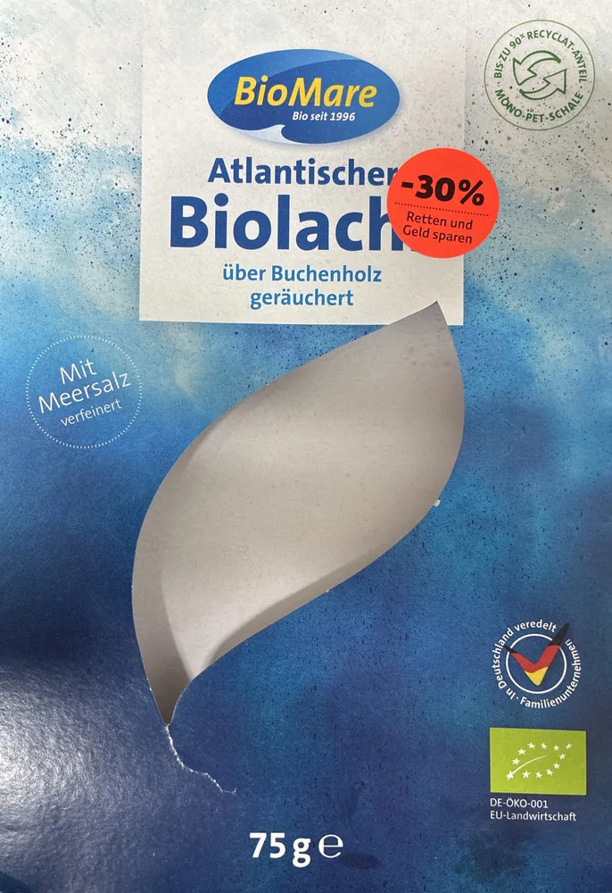 Geräucherter Biolachs