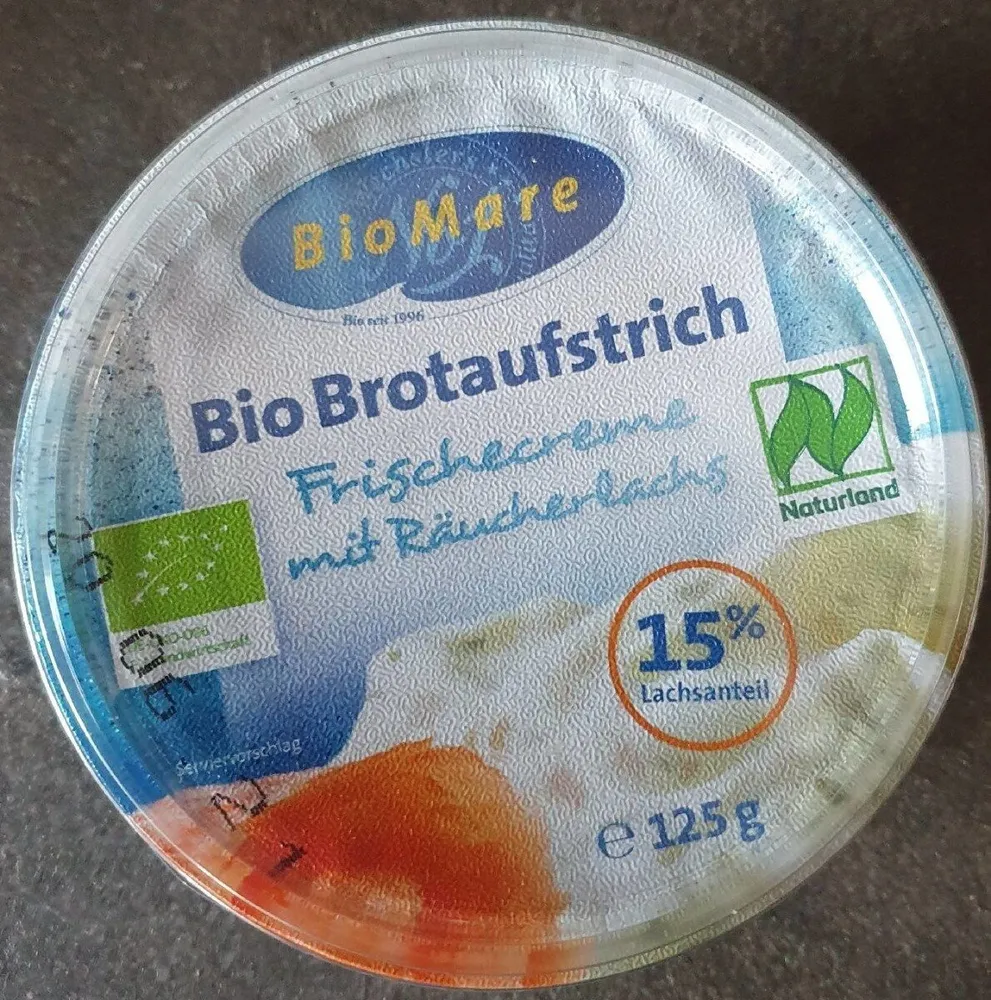 Bio Brotaufstrich mit Räucherlachs