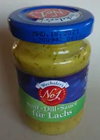 Senf-Dill-Sauce für Lachs