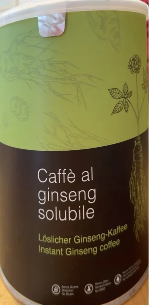 Caffè al ginseng solubile