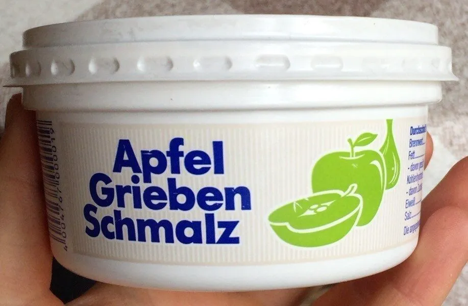 Apfel Grieben Schmalz