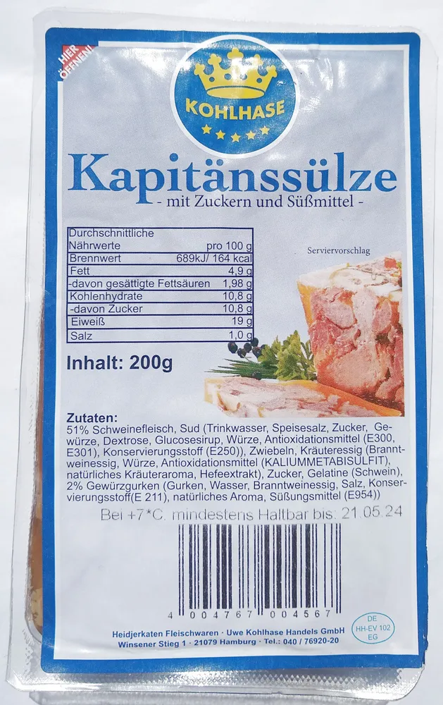 Kapitänssülze