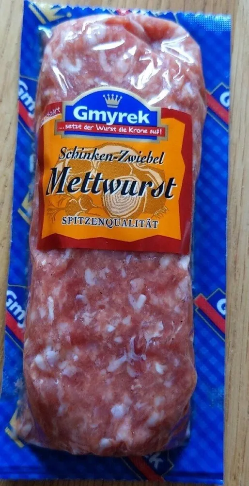 Schinken-Zwiebel Mettwurst