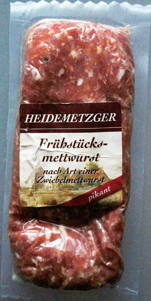 Frühstücksmettwurst pikant