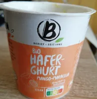 Bio Haferghurt mango-maracuja