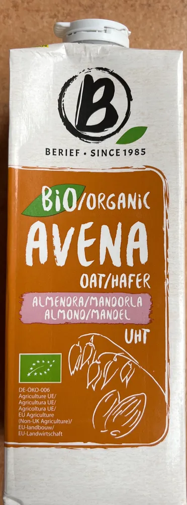 Bio Hafer Mandel