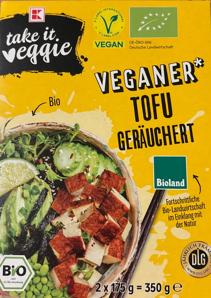 Tofu geräuchert