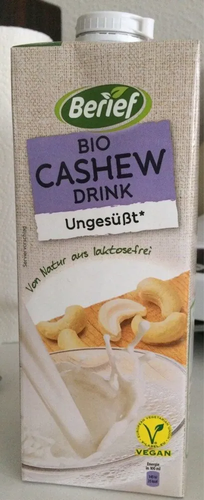 Bio Cashew drink ungesüsst