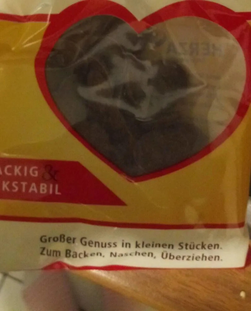 Schokoladen Plättchen
