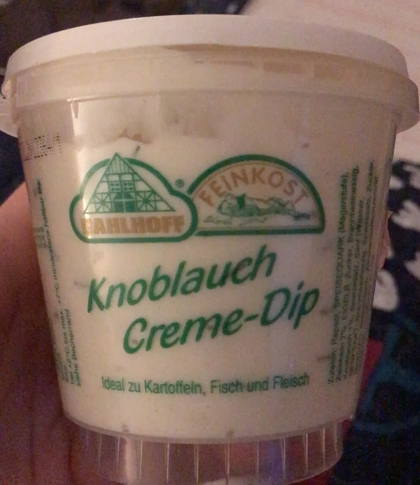 Knoblauch Creme-Dip