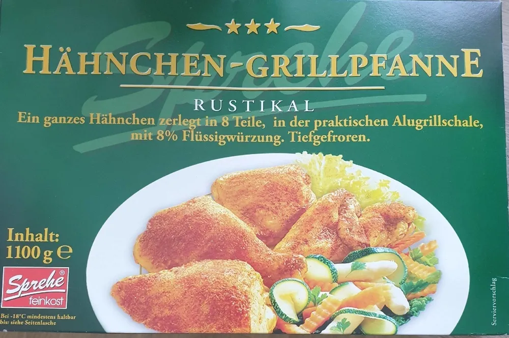 Hähnchen - Grillpfanne RUSTIKAL