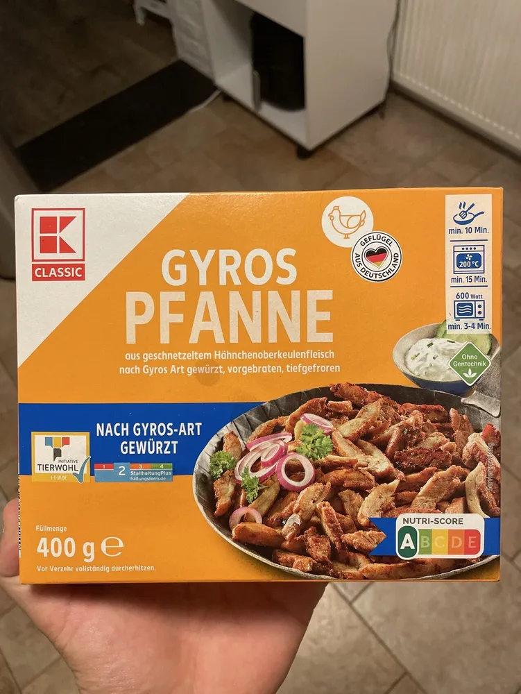 Gyros Pfanne