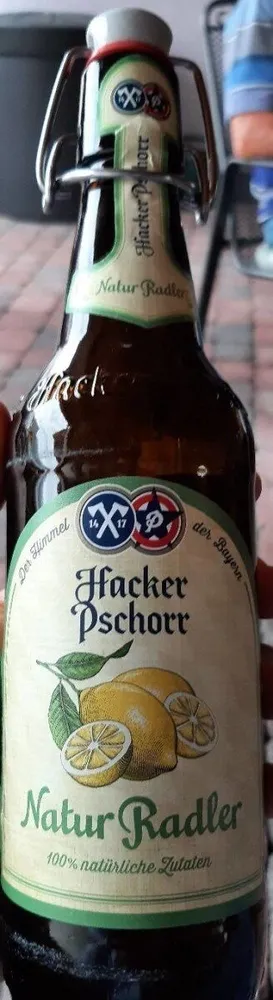 Hacker Pschorr Natur Radler