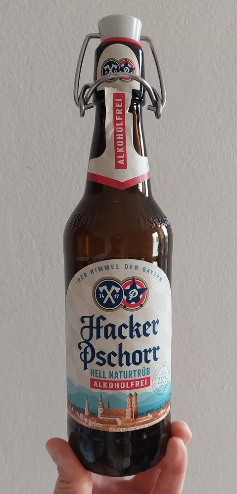 Hacker Pschorr Hell Alkoholfrei (naturtrüb)