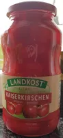 Kaiserkirschen entsteint, gezuckert