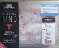 Hackfleisch Rind