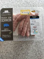 Bratwurst, grob, roh