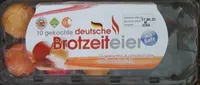 Gekochte deutsche Brotzeiteier mit Salz 4004953005781 Gekochte und gefärbte Eier aus Bodenhaltung