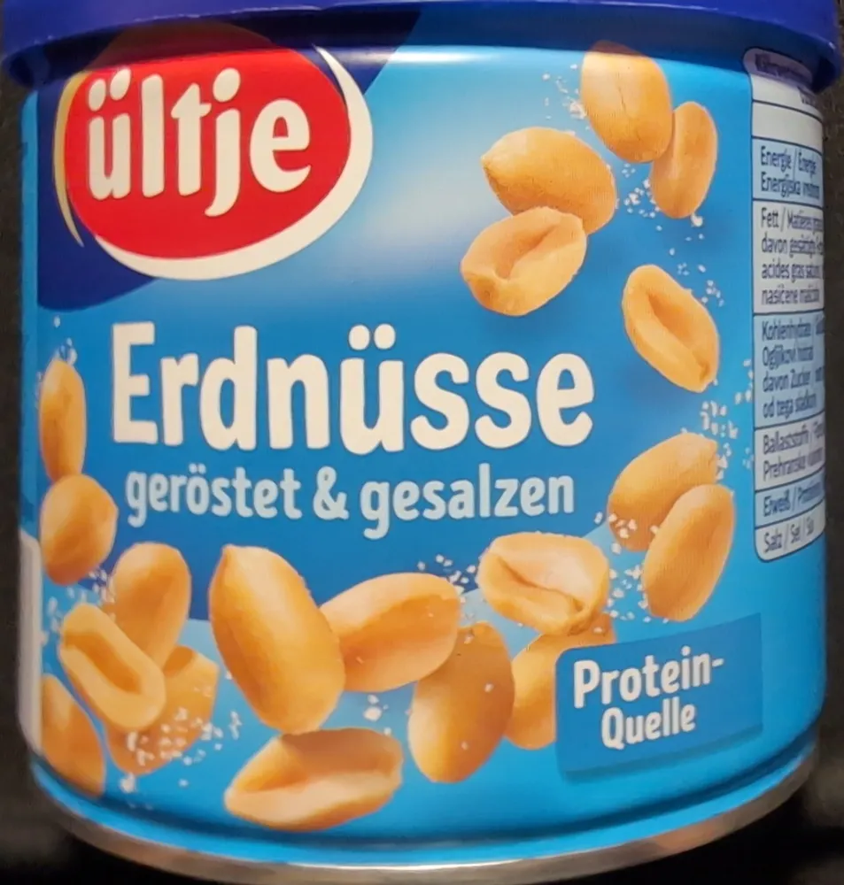 Erdnüsse geröstet & gesalzen