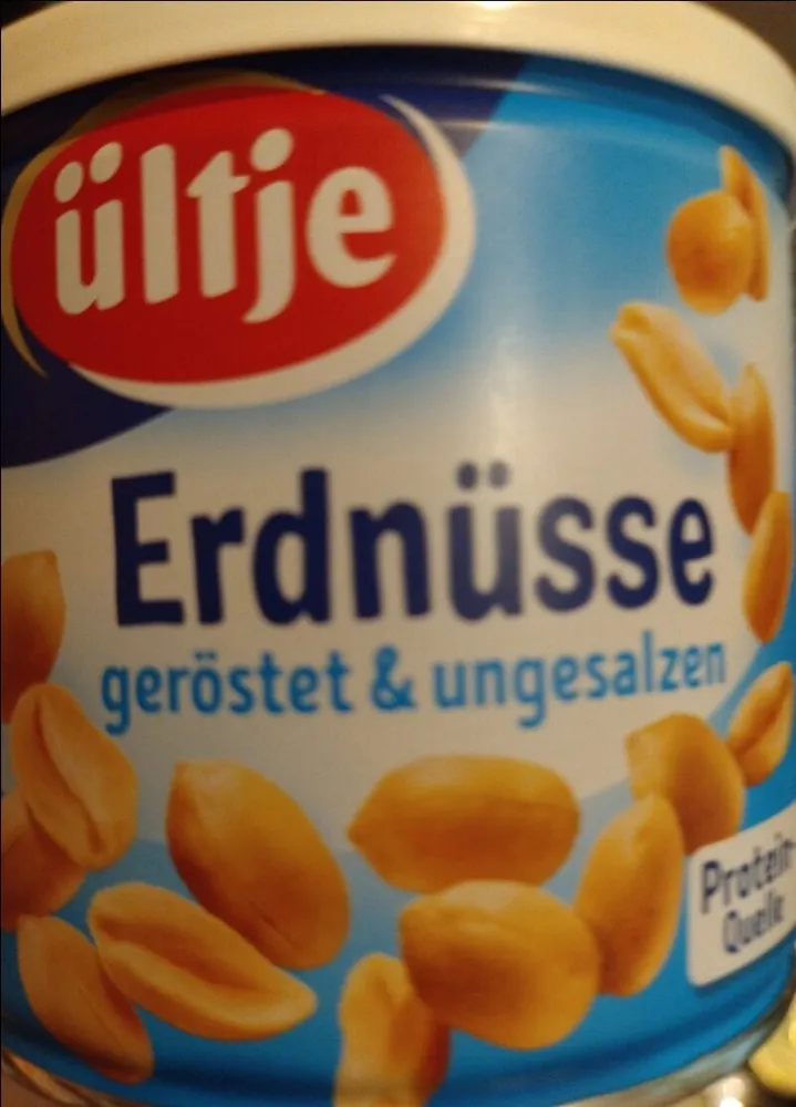 Erdnüsse geröstet und gesalzen