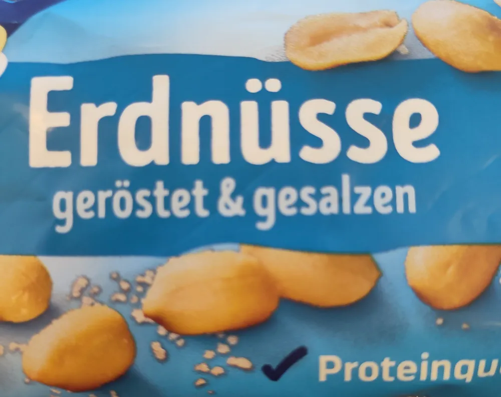 Erdnüsse, geröstet & gesalzen